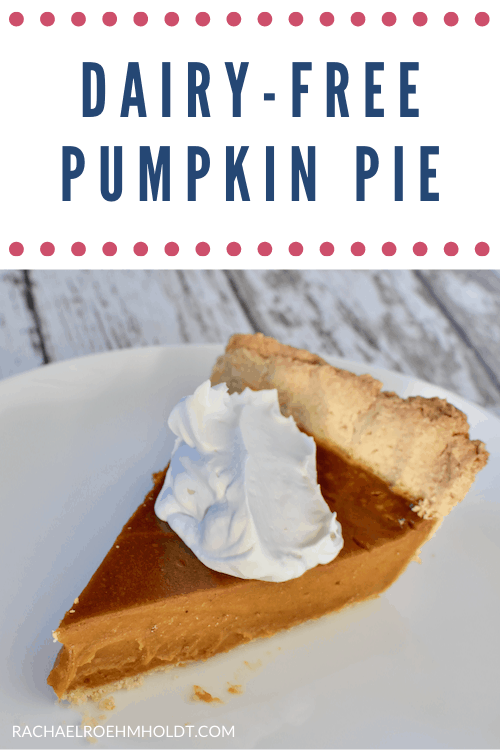 Dairy-free Pumpkin Pie