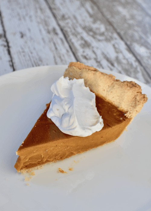 Dairy-free Pumpkin Pie