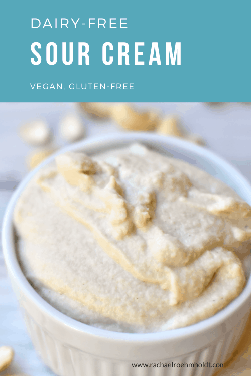 Dairy-free Sour Cream (Vegan)