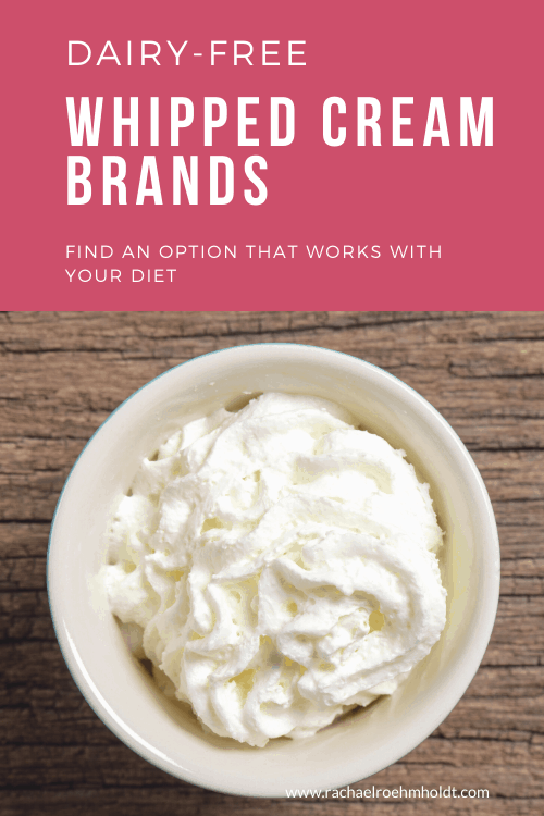 Dairy-free Whipped Cream Brands