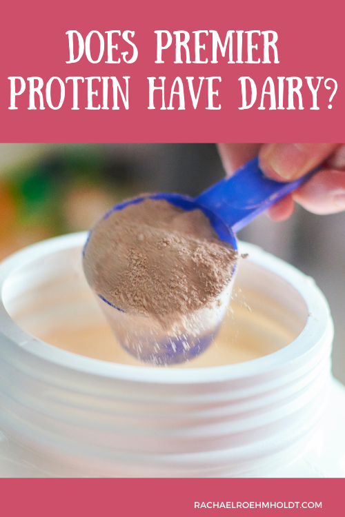 Does Premier Protein Have Dairy?