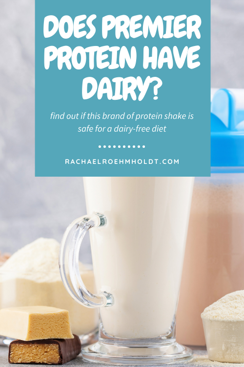 Does Premier Protein Have Dairy?