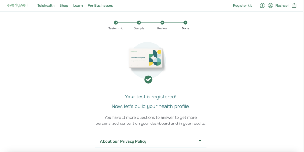 Everlywell Registration