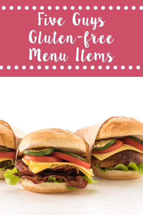 Five Guys Gluten-free Menu Items