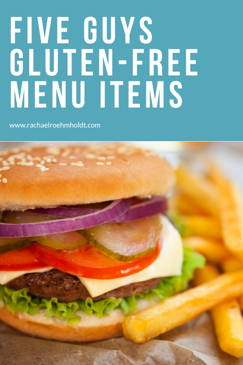 Five Guys Gluten-free Menu Items