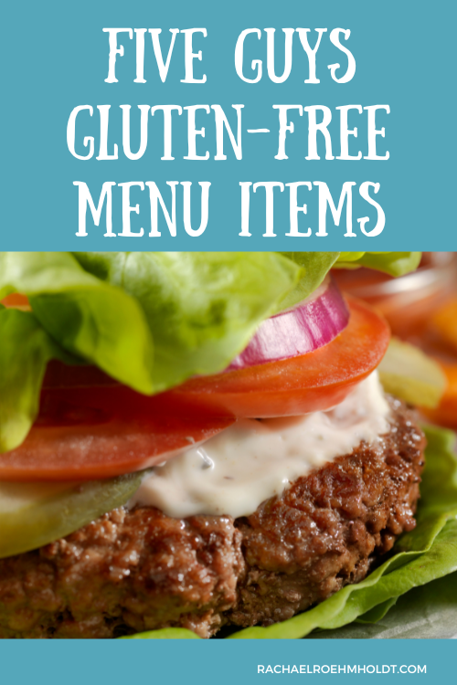 Five Guys Gluten-free Menu Items