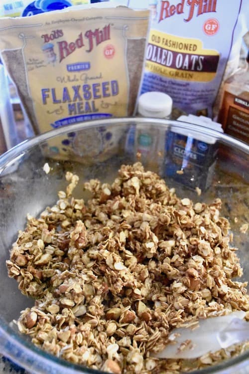 Gluten-free Dairy-free Gingerbread Granola