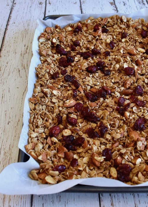 Gluten-free Dairy-free Gingerbread Granola