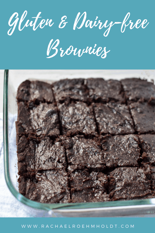 Gluten-free Brownies (Dairy-free, Vegan)