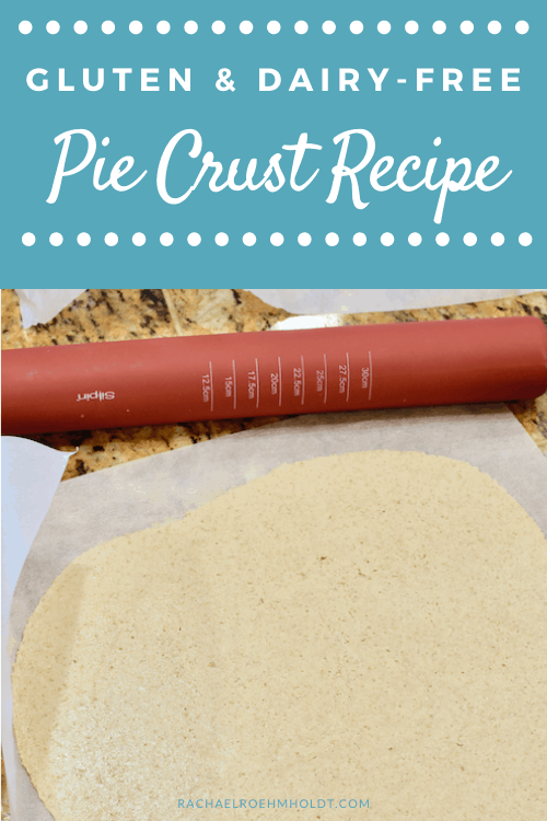 Gluten-free Pie Crust (vegan, dairy-free)