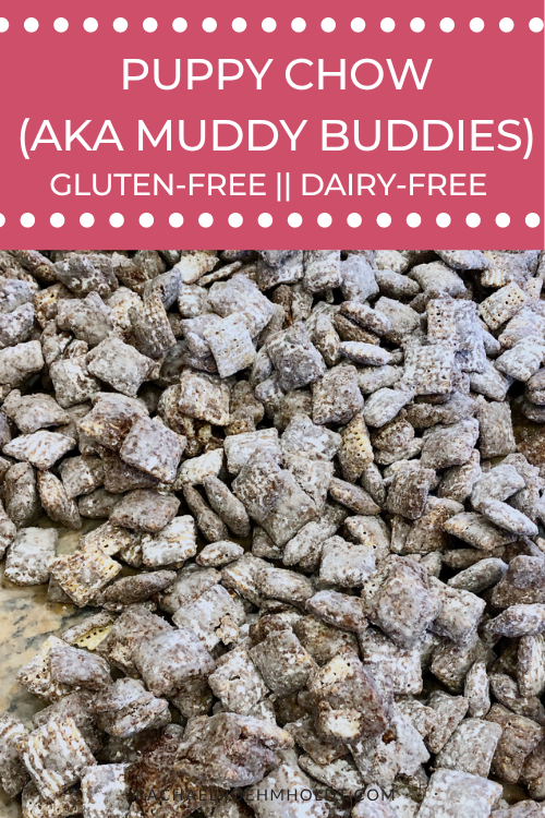 Gluten and Dairy-free Puppy Chow - Muddy Buddies