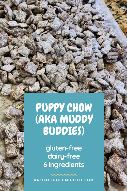 Gluten and Dairy-free Puppy Chow - Muddy Buddies