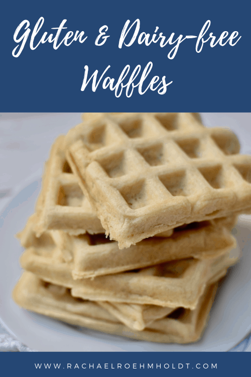 Gluten-free Waffles (Dairy-free, Vegan Option)