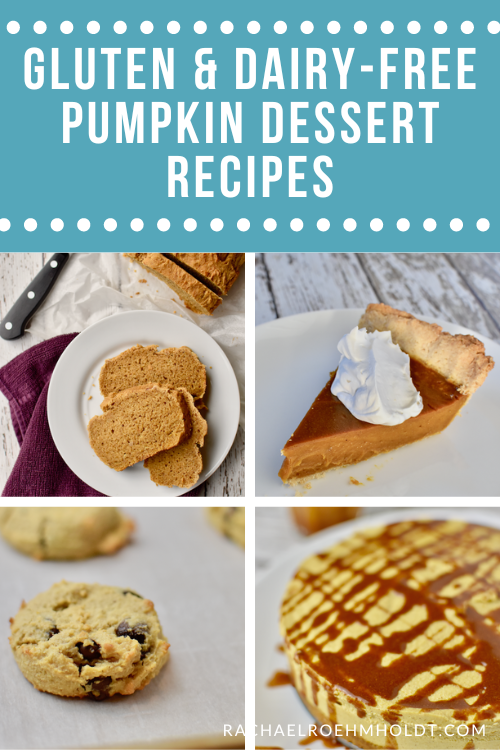 Gluten and dairy-free pumpkin dessert recipes