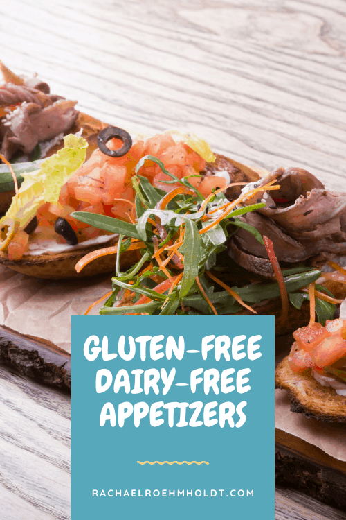 Gluten-free Dairy-free Appetizers - toasts
