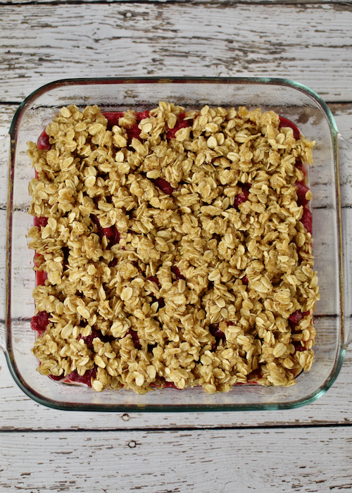 Gluten-free Berry Crisp (Dairy-free)