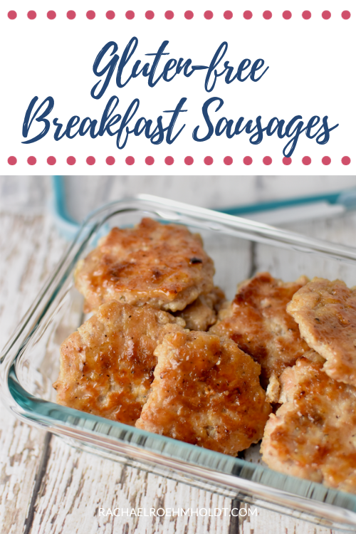 Gluten-free Breakfast Sausages