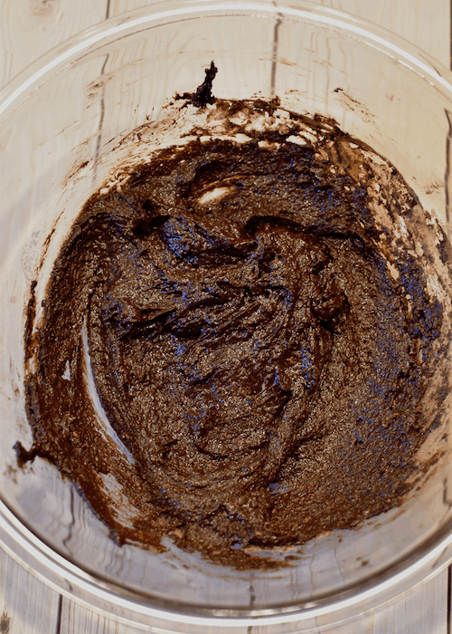 Gluten-free Brownies (Dairy-free, Vegan) - mixing