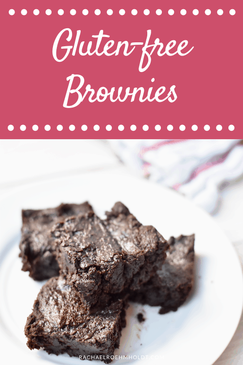 Gluten-free Brownies (Dairy-free, Vegan)