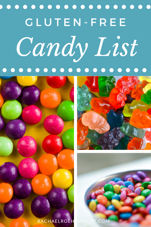 Gluten free Candy List