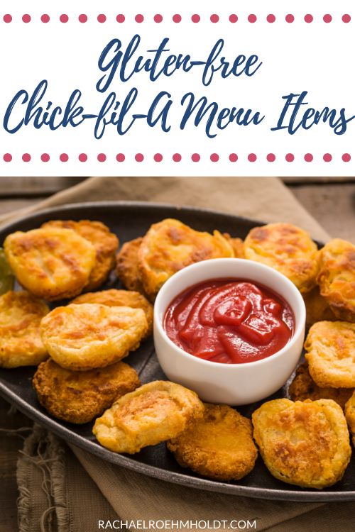 Gluten-free Chick-fil-A Menu Items