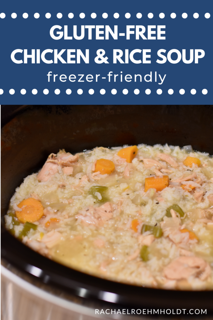 Gluten-free Chicken & Rice Soup