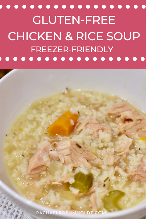 Gluten-free Chicken & Rice Soup