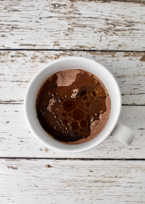 Gluten-free Chocolate Mug Cake (Dairy-free, Egg-free)