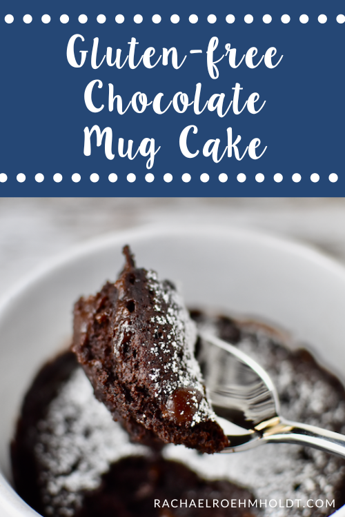 Gluten-free Chocolate Mug Cake (Dairy-free, Egg-free)