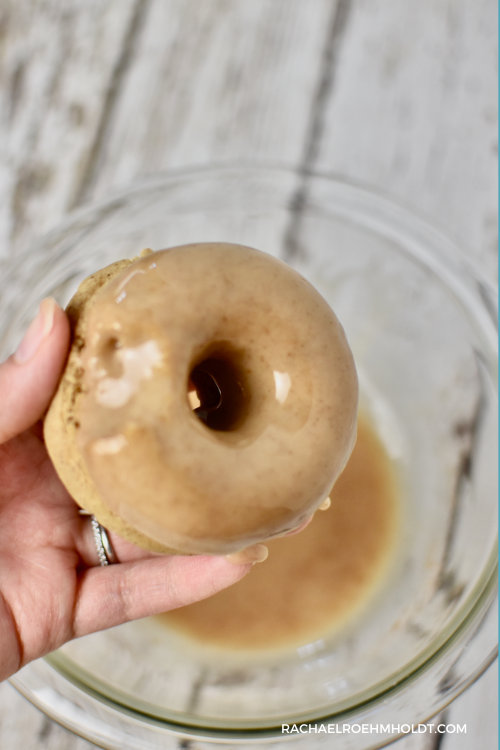 Gluten-free Cinnamon Donuts with Apple Cider Glaze (Dairy-free)