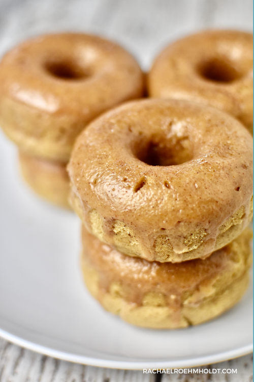 Gluten-free Cinnamon Donuts with Apple Cider Glaze (Dairy-free)