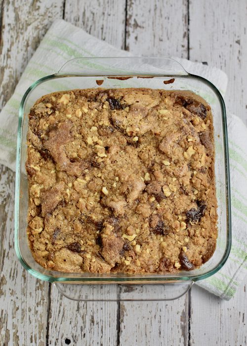 Gluten-free Coffee Cake - bake the coffee cake 1