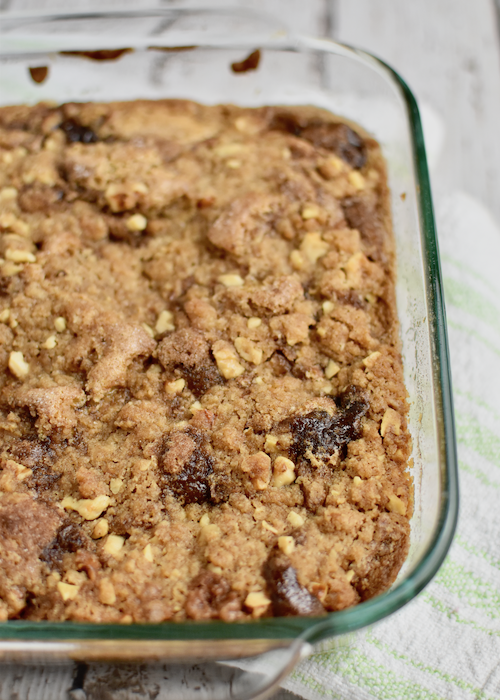 Gluten-free Coffee Cake - bake the coffee cake 2