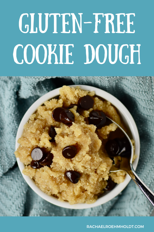 Gluten-free Cookie Dough (Dairy-free, Egg-free, Vegan)