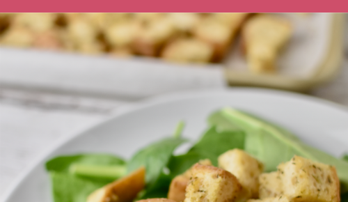 Gluten-free Croutons (dairy-free, egg-free)