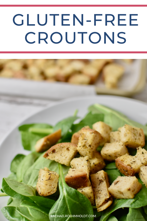 Gluten-free Croutons (dairy-free, egg-free)