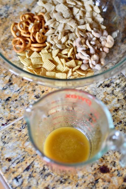 Gluten and Dairy-free Chex Mix Ingredients