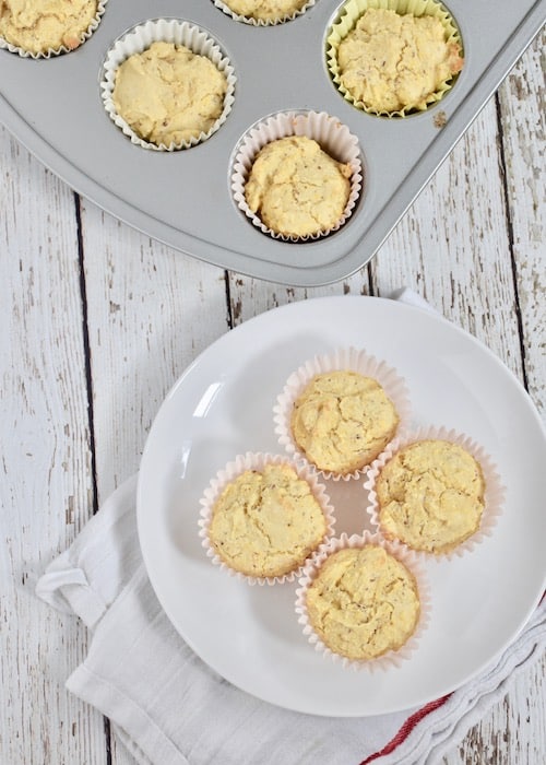 Gluten-free Dairy-free Cornbread and Cornbread Muffins