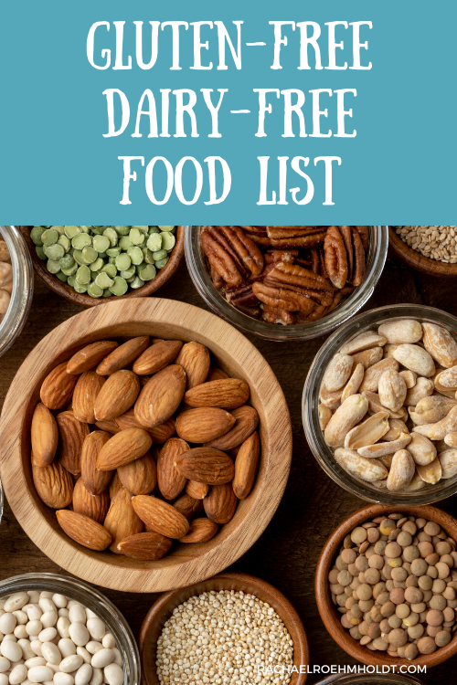 Gluten-free Dairy-free Food List PDF
