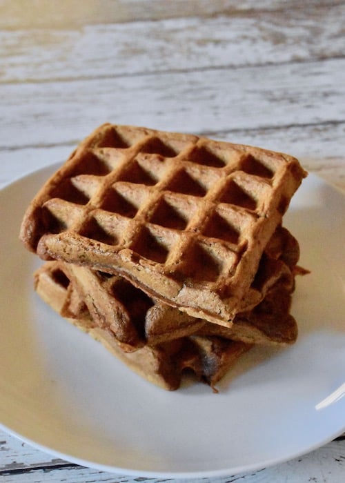 Gluten and Dairy-free Gingerbread Waffles