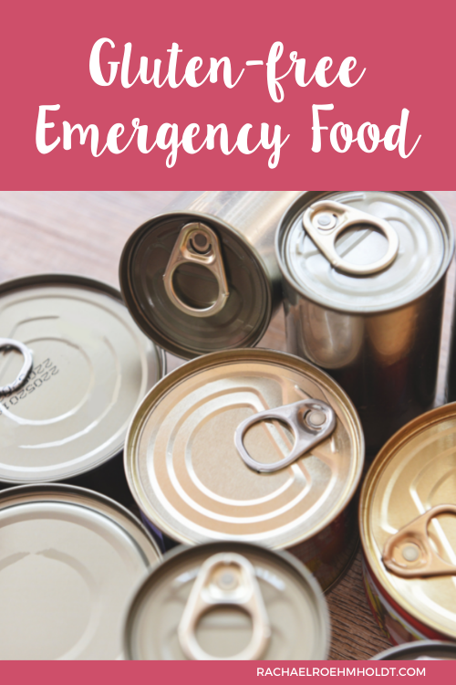 Gluten free Emergency Food