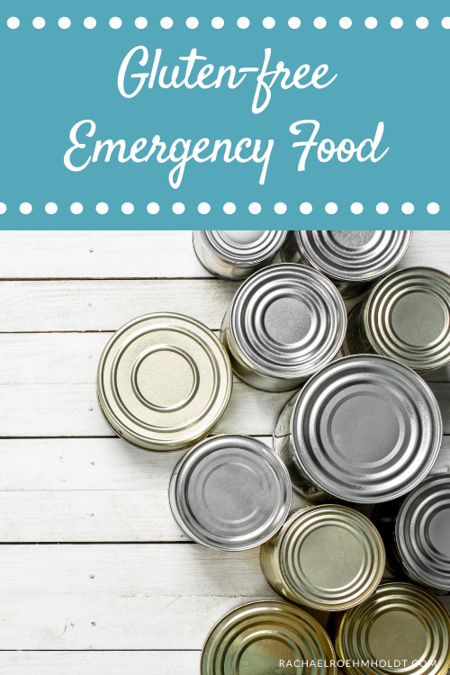 Gluten free Emergency Food