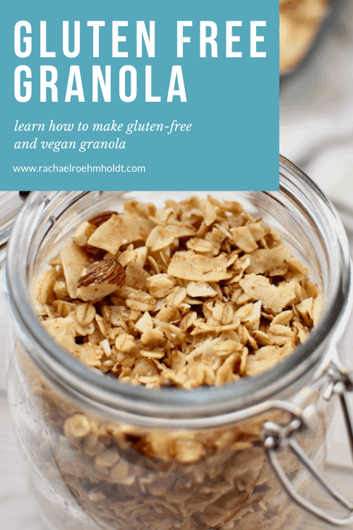 Gluten-free Granola: learn if granola is gluten-free, what brands to buy, and a recipe for a gluten and dairy-free granola recipe