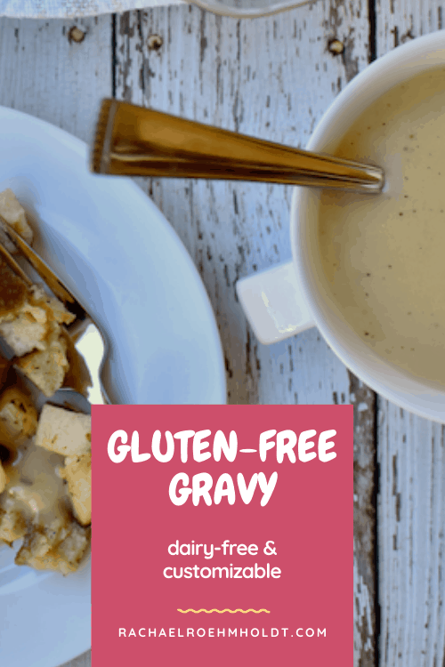 Gluten-free Gravy - dairy-free