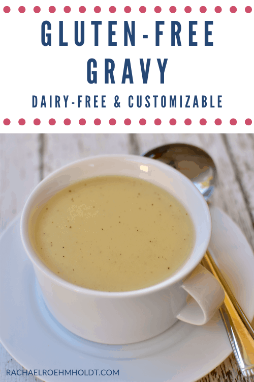 Gluten-free Gravy - dairy-free