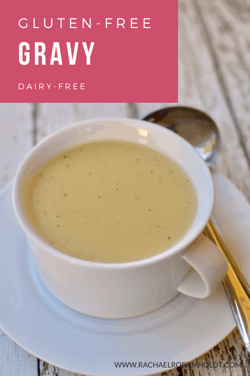 Gluten-free Gravy - dairy-free