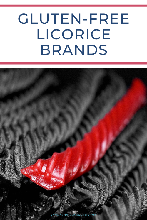 Gluten-free Licorice Brands