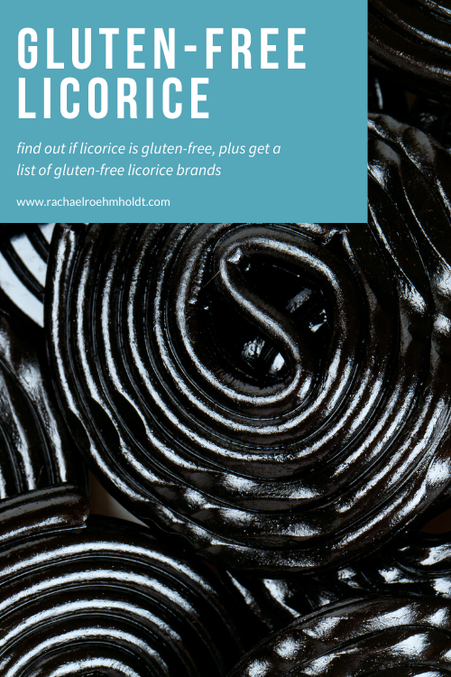 Gluten free Licorice