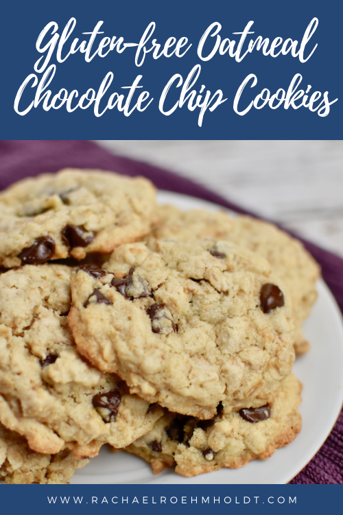 Gluten-free Oatmeal Chocolate Chip Cookies