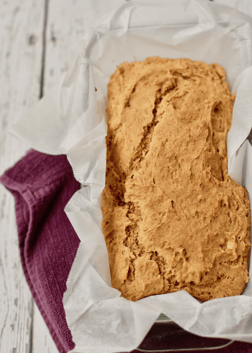 Gluten free Pumpkin Bread - dairy-free, vegan option